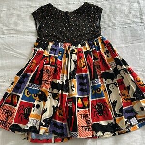 Handmade Halloween Patch Dress